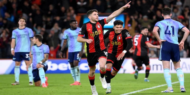 Phong độ Bournemouth Phong độ sân khách của Bournemouth là không thể xem thường